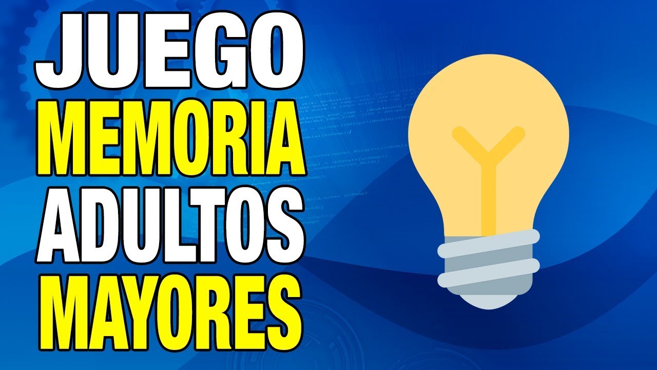 actividades de memoria para personas mayores