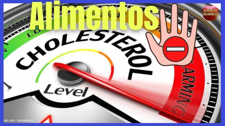 alimentos prohibidos para el colesterol y triglicéridos altos