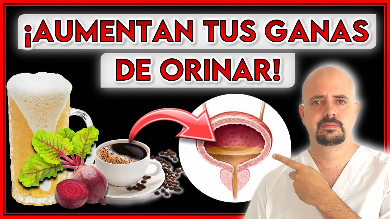 alimentos que te hacen orinar mucho