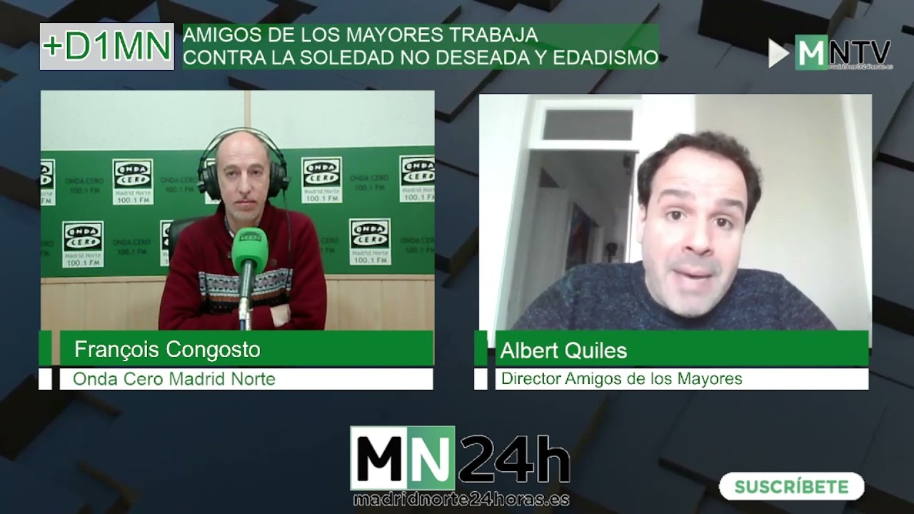 amigos de los mayores contra la soledad no deseada