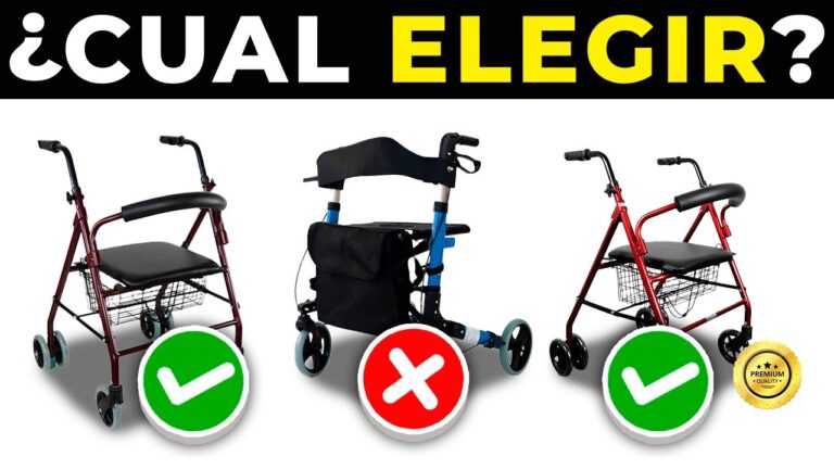 andador con cesta y asiento