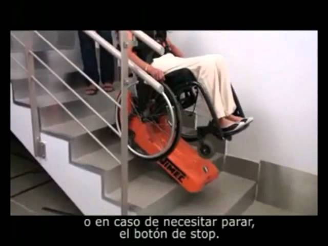 aparato para subir escaleras en casa