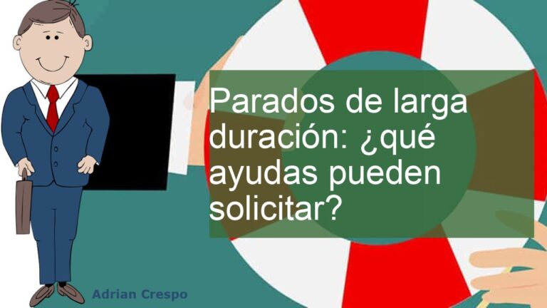 ayuda a parados de larga duracion
