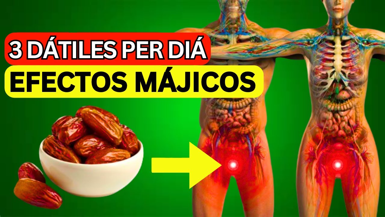 beneficios de comer 3 dátiles al día