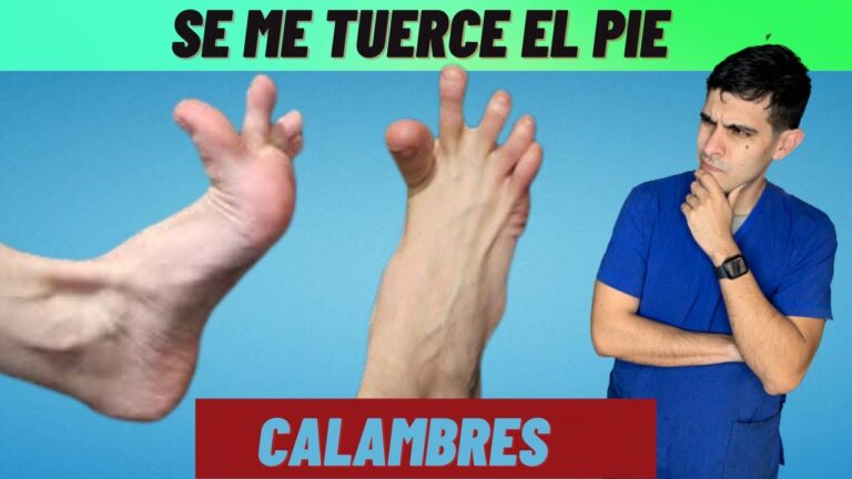 calambres en la planta del pie y dedos
