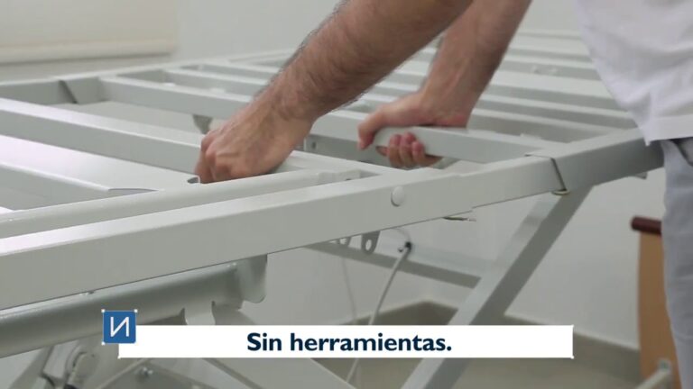 camas articuladas con carro elevador