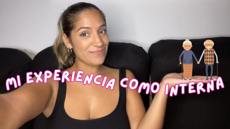 chicas internas para cuidar ancianos