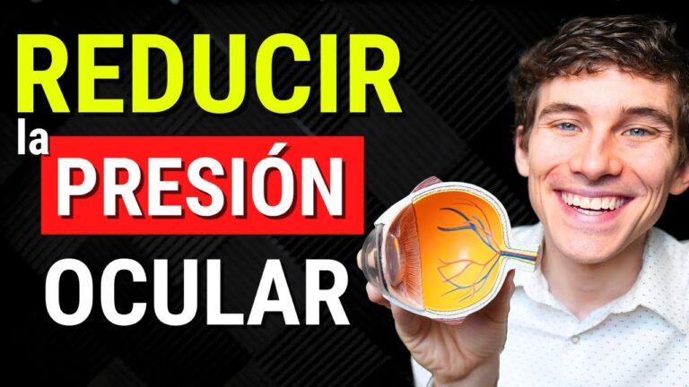 como bajar la tensión ocular