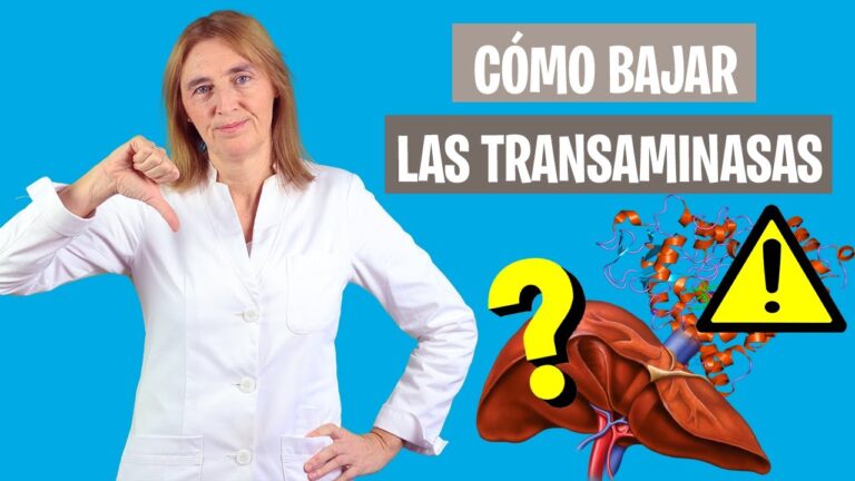 como bajar las transaminasas altas