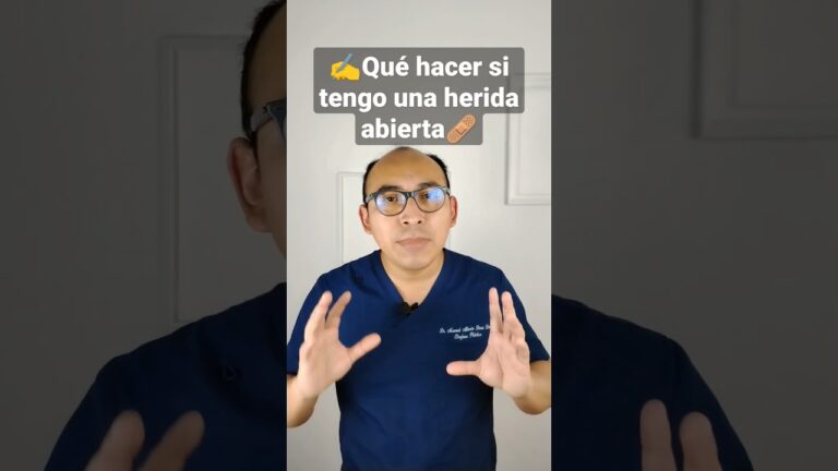 como curar una herida abierta sin puntos