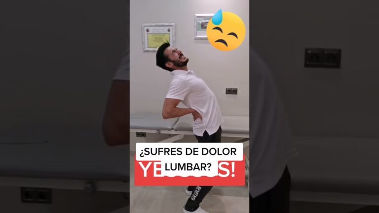 como quitar el dolor lumbar
