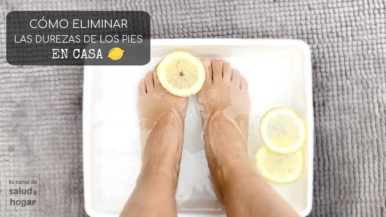 como quitar las durezas de los pies