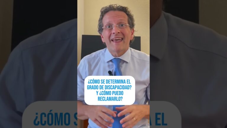 como reclamar grado de discapacidad