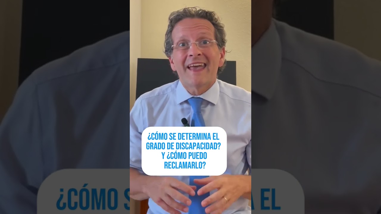 como reclamar grado de discapacidad