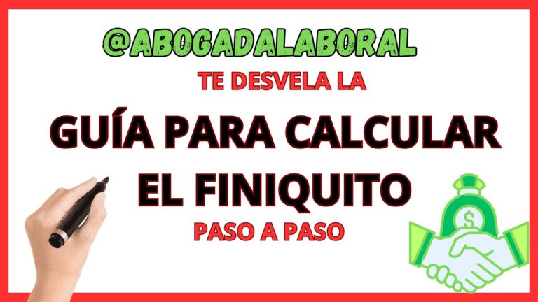 como se calcula el finiquito en españa