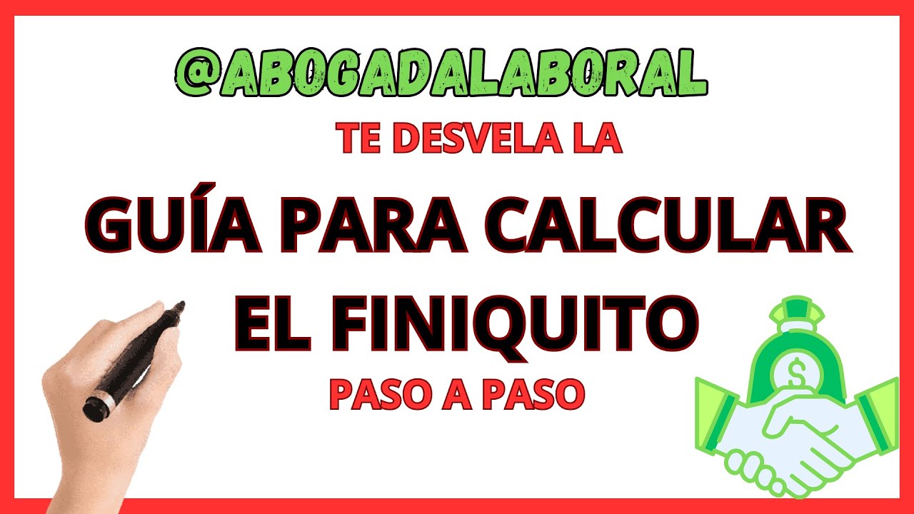 como se calcula el finiquito en españa