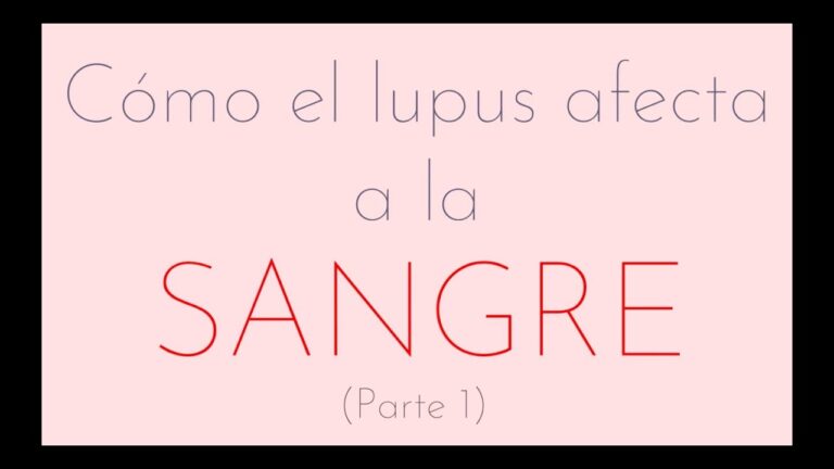 como se detecta el lupus en sangre