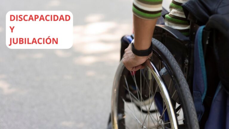 con un 33 de discapacidad me puedo jubilar antes