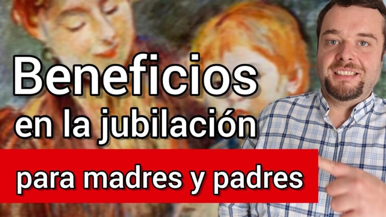 cuentan los hijos para la jubilación