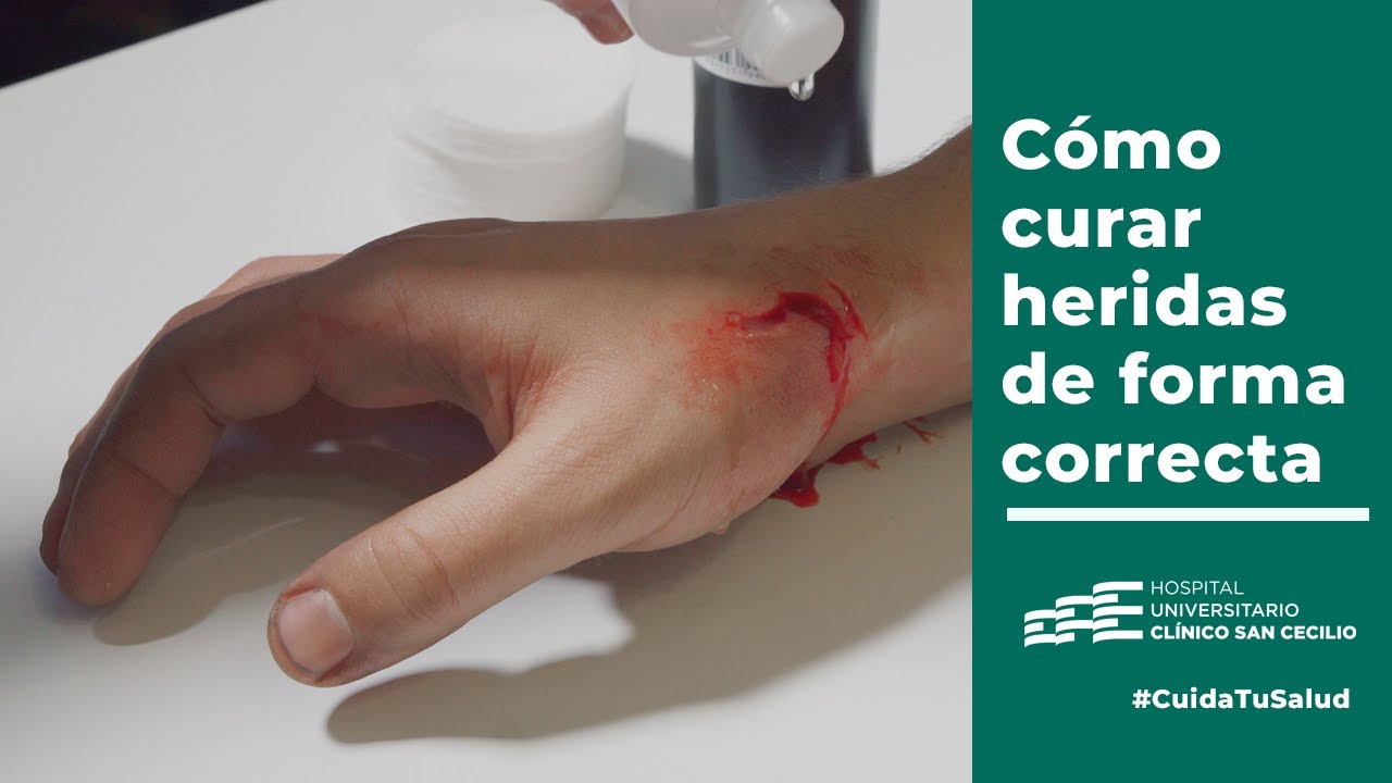 curar herida en carne viva