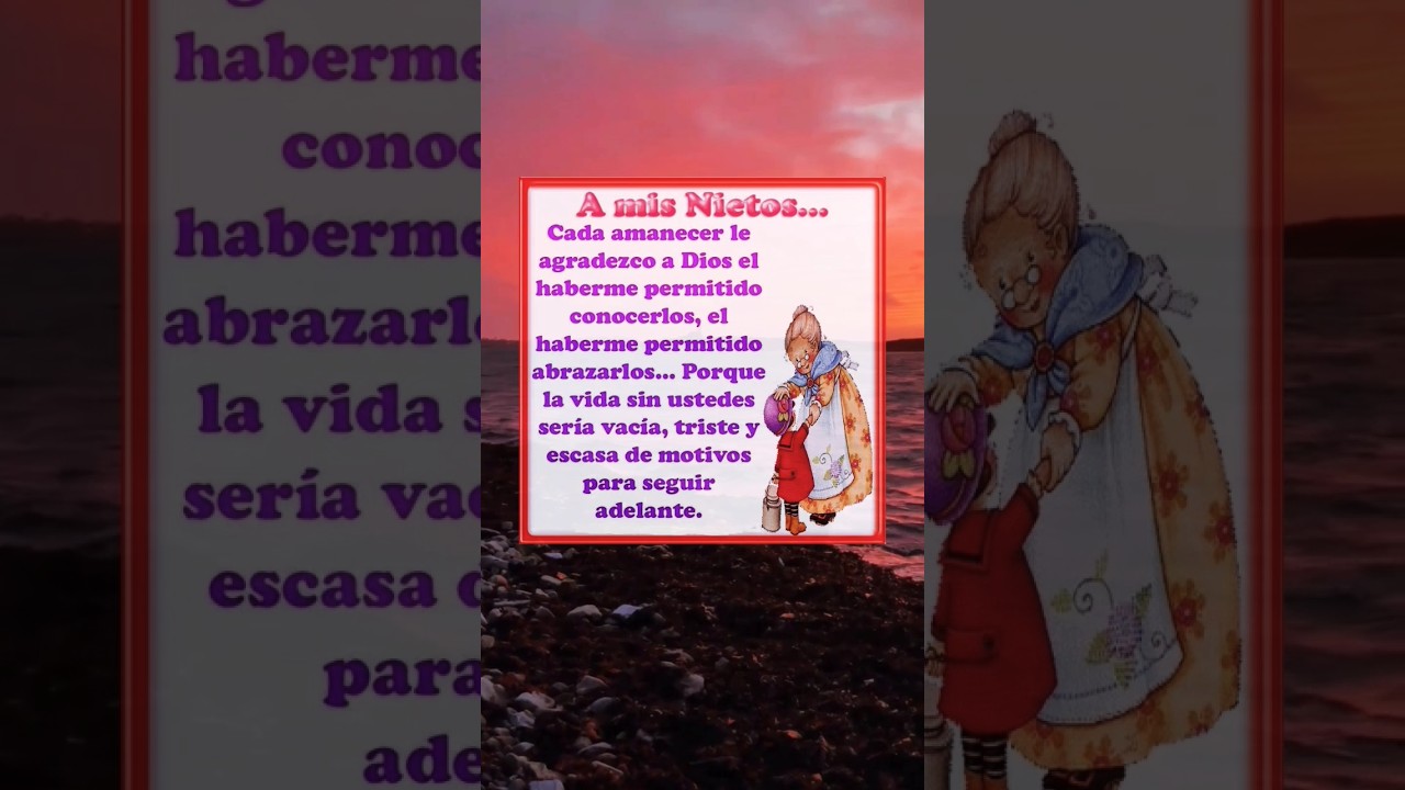 dedicatoria de una abuela a su nieta en su comunion