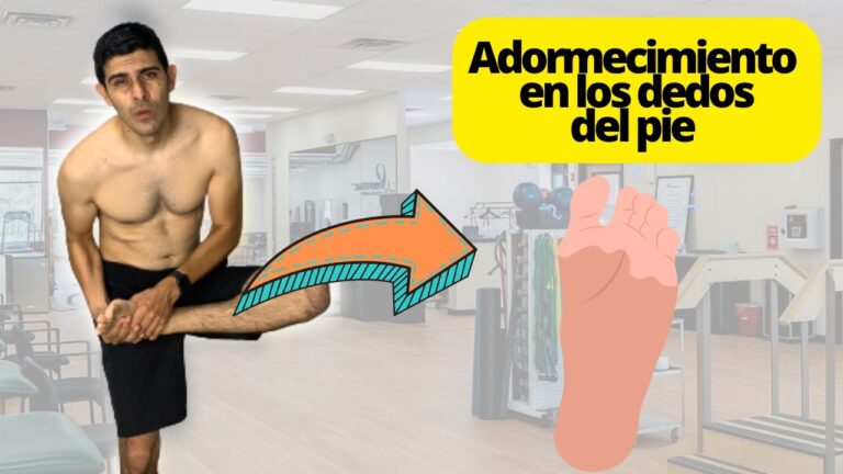dedo del pie dormido varios dias