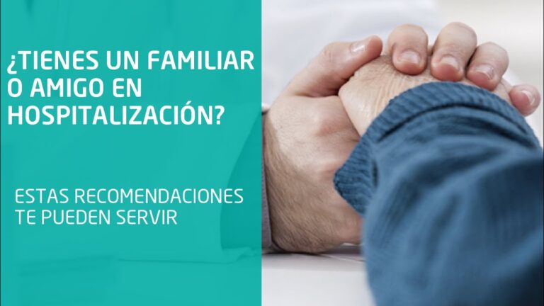 derechos de los familiares de pacientes hospitalizados