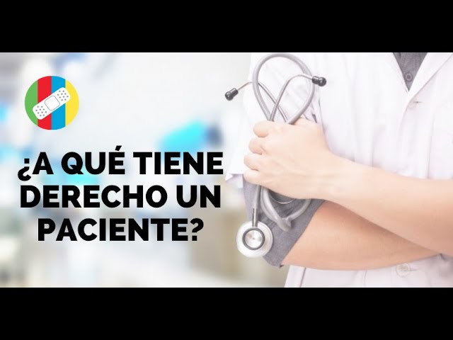 derechos del paciente en un hospital