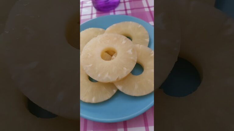 dieta de la piña en su jugo en lata