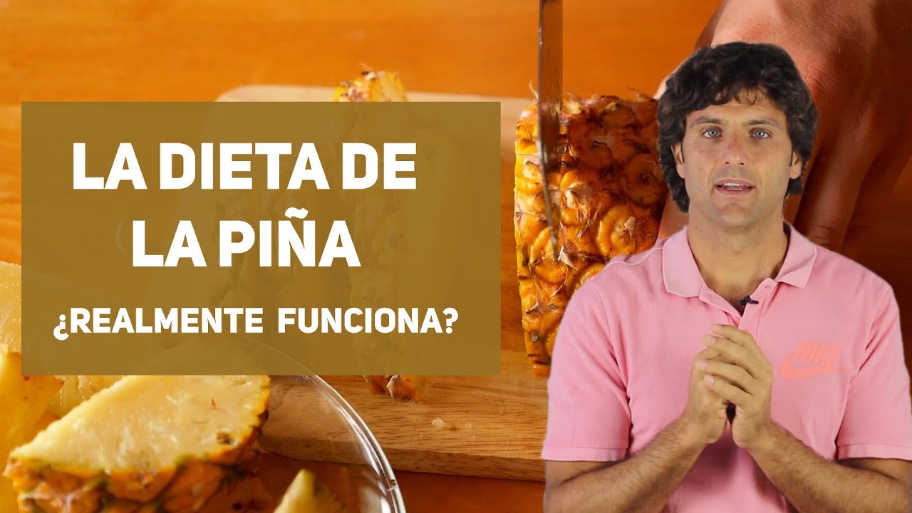 dieta del pollo y la piña