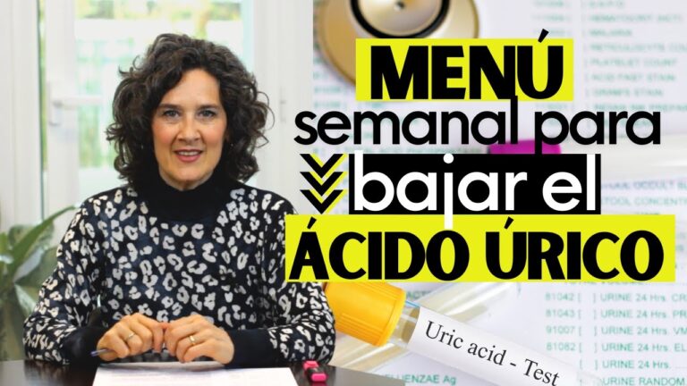 dieta para bajar acido urico