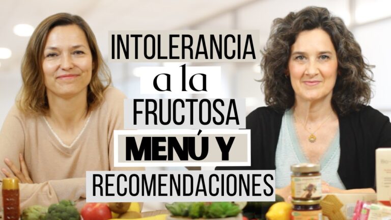 dieta para intolerancia a la fructosa