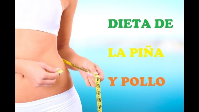 dieta pollo y piña 1 día