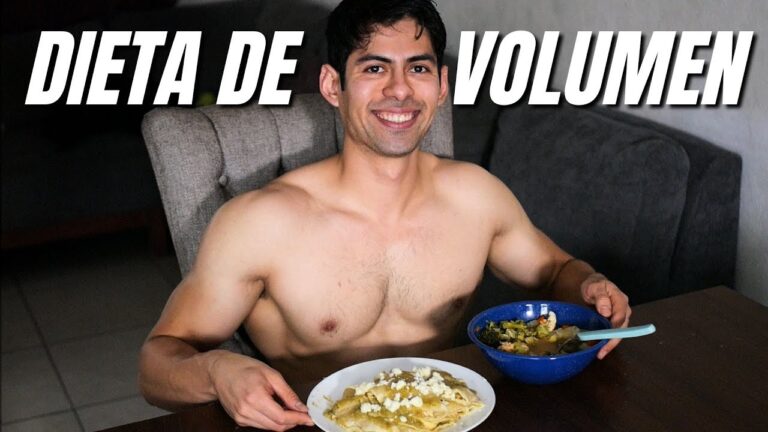 dieta volumen hombre 70 kg