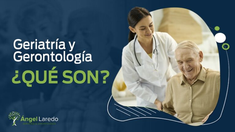 diferencia entre geriatría y gerontología