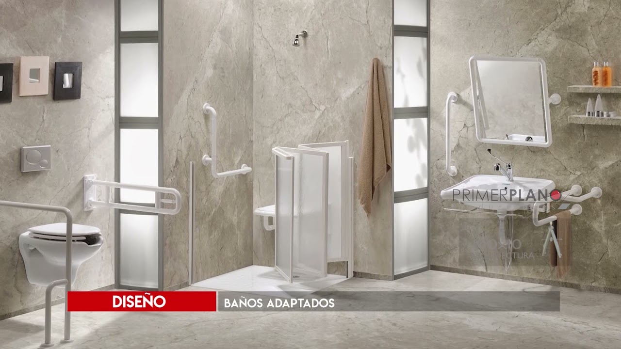diseño cuarto baño personas mayores