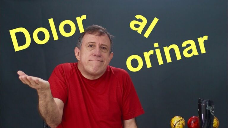 dolor al terminar de orinar hombres