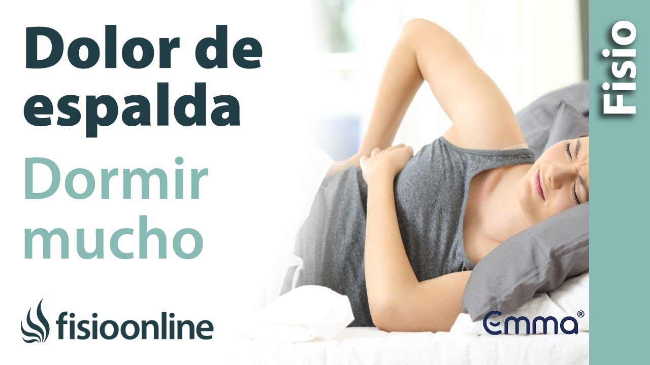 dolor de espalda al dormir