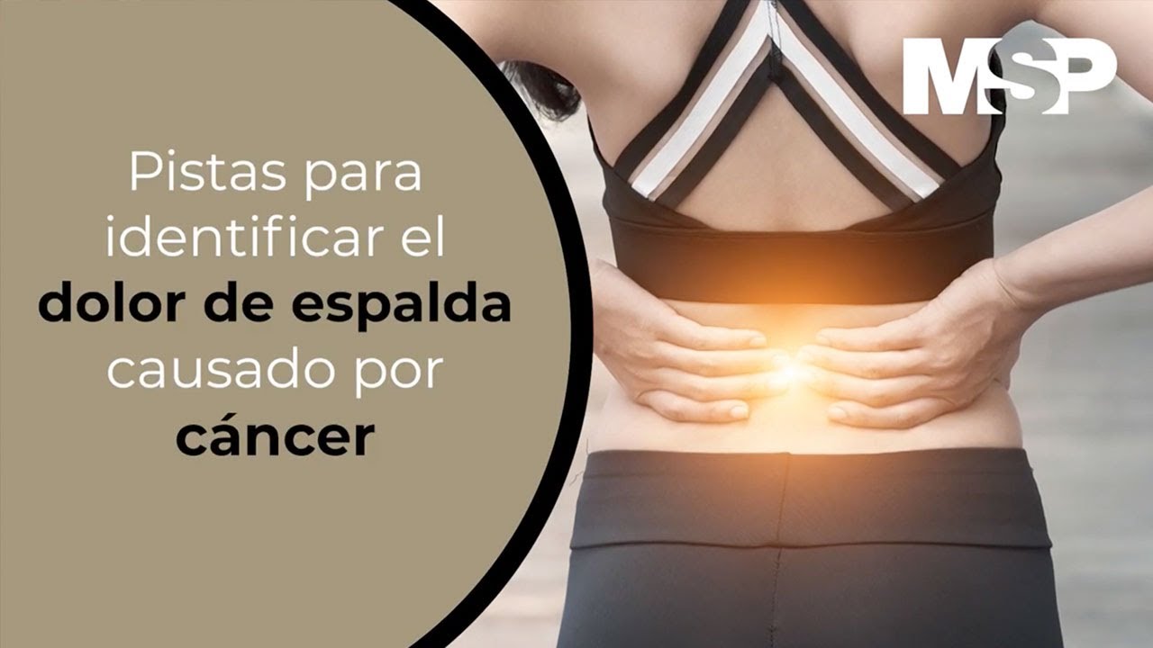 dolor de espalda cáncer de pulmón
