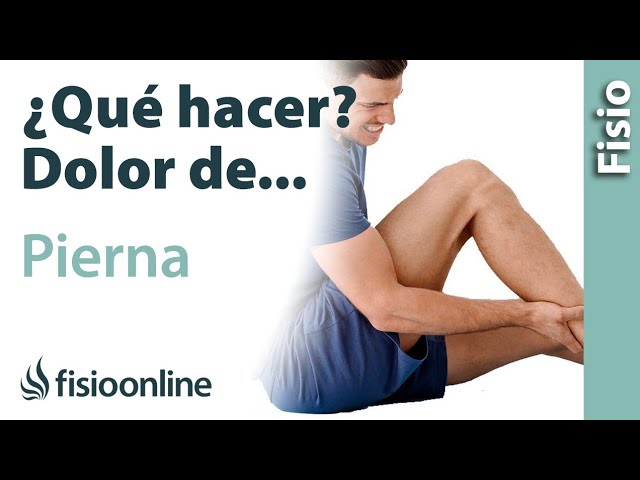 dolor de piernas que tomar