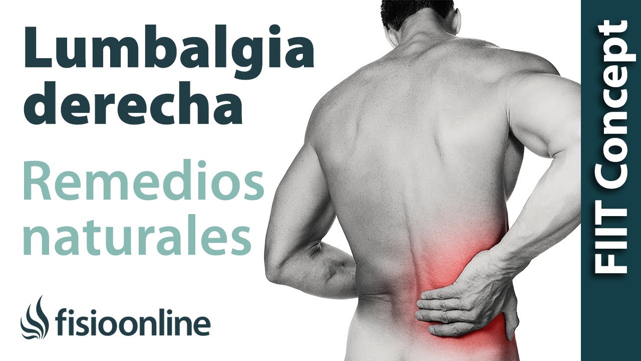 dolor espalda baja lado derecho