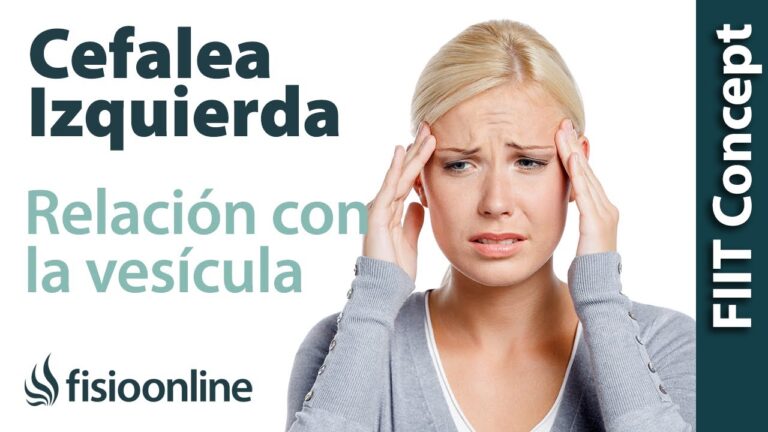 dolor lado izquierdo dela cabeza