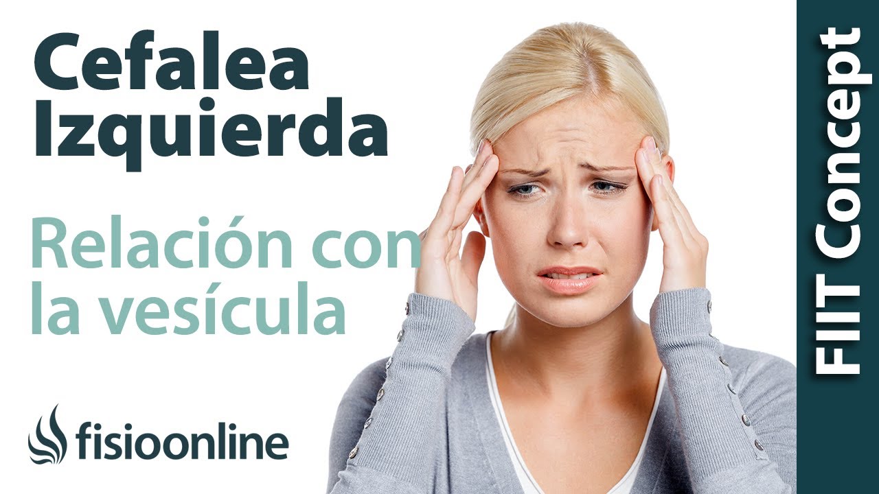 dolor lado izquierdo dela cabeza