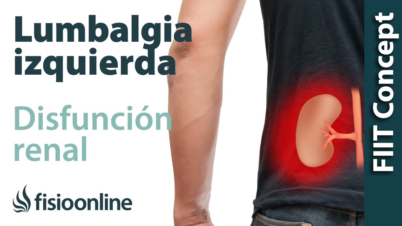 dolor lado izquierdo espalda baja