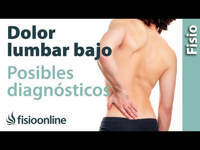 dolor lumbar irradiado a rodilla