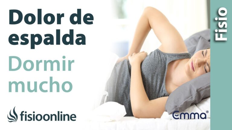dolores de espalda al dormir