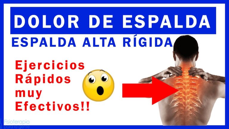 dolores en la espalda alta