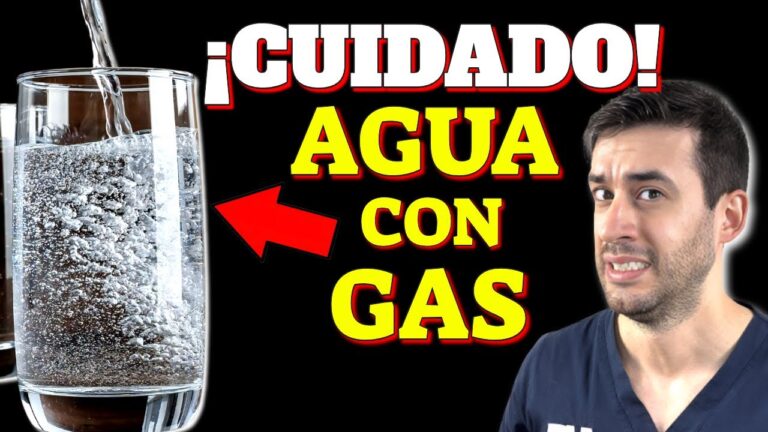 el agua con gas sube la tension