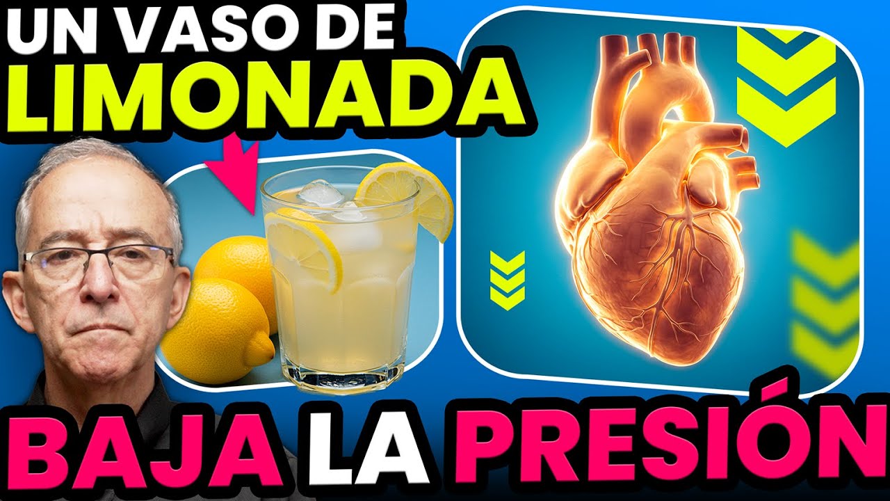el agua con limon baja la tension