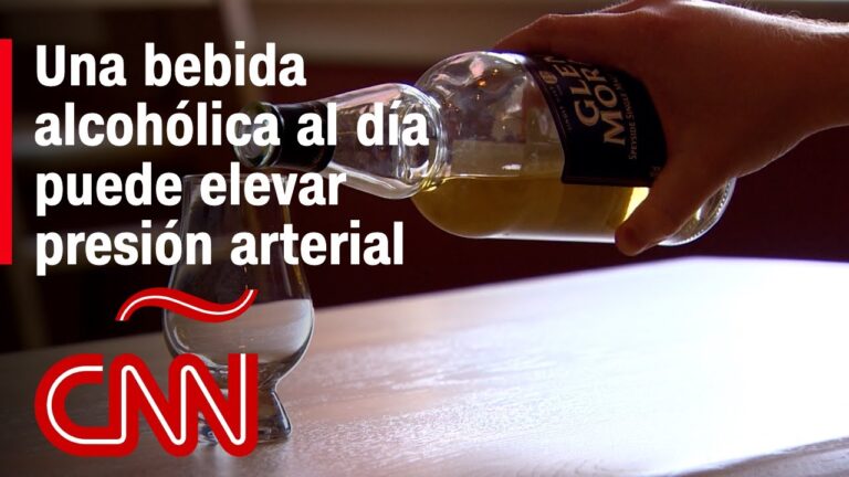 el alcohol es malo para la tensión